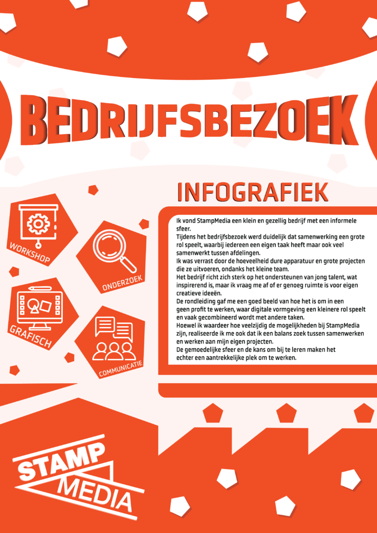 een infografiek voor stampmedia