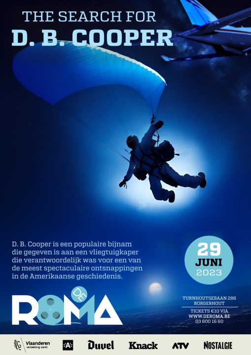 een roma poster van db cooper