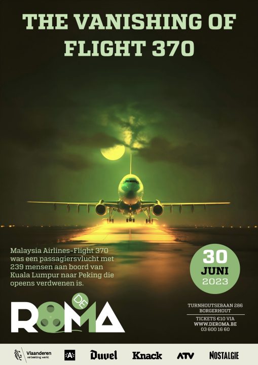 een roma poster van flight370