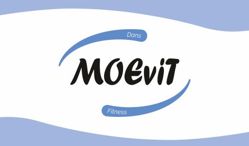 Een brandboek van moevit dans en fitness intro
