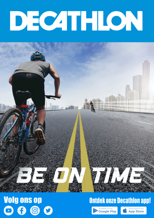 een volledig emotional selling point decathlon poster