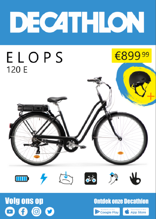 een volledig rational selling point decathlon poster