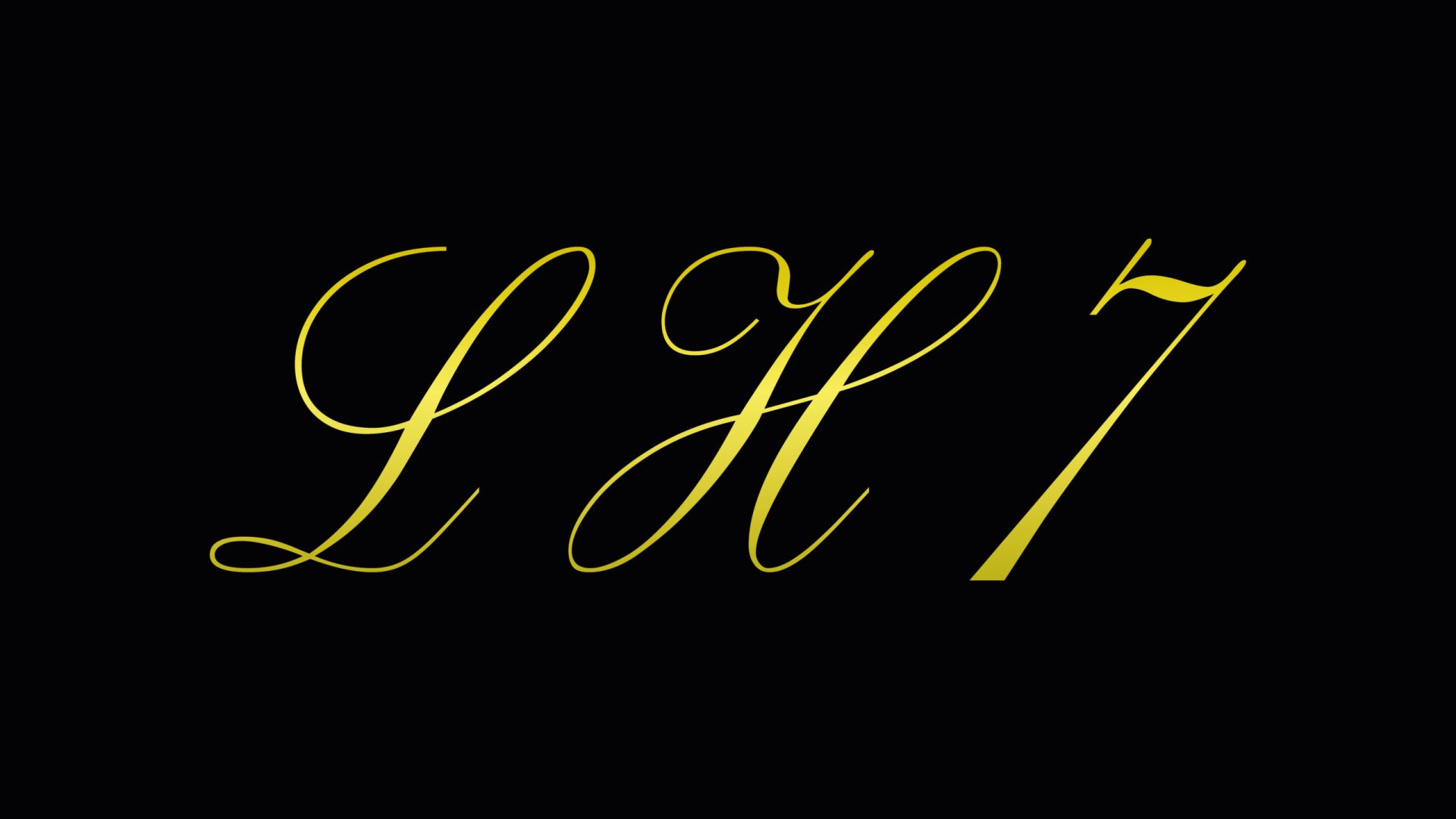 een nieuw LH7 logo in het goud